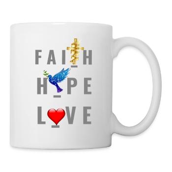 Jésus Jésus Jésus chrétien chrétien chrétien chrétien - Mug blanc - blanc - Droite