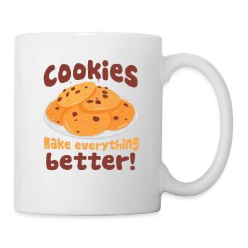 Cookies Make Everything Better Cake Artist Baker C - Mug - white - Right