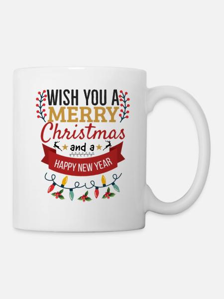 Christmas Christmas Christmas Christmas Christmas - Mug - white