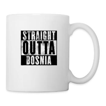 Straight Outta Bosnia | Bosna Bosnia Hercegowina - Mug - white - Right