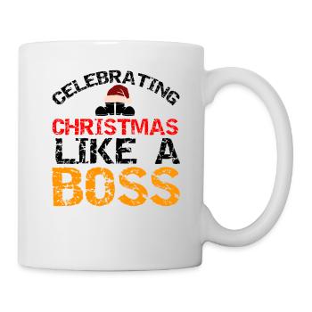 Weihnachten Weihnachten Weihnachten Weihnachten Weihnachten - Tasse - Weiß - Rechts