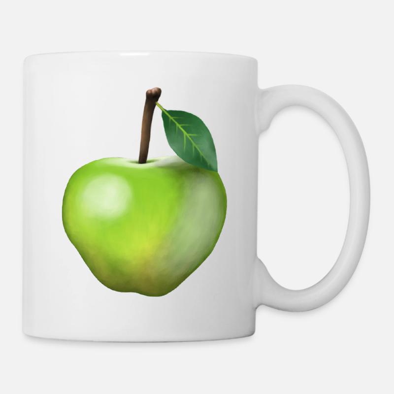 Green apple - Mug - white