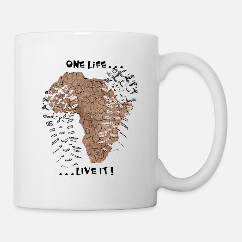 Une vie a vivre! - Mug blanc - blanc