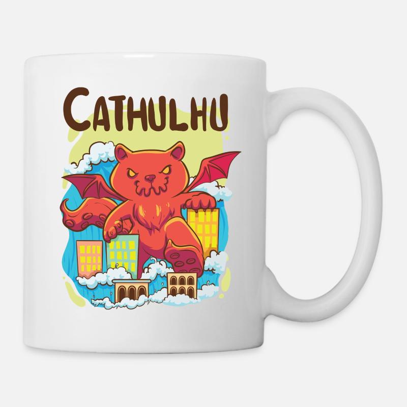 Cathulhu - Mug blanc - blanc