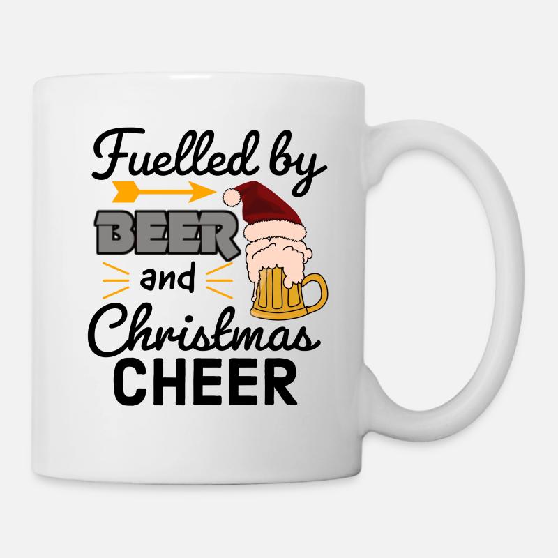 Joyeux Noël, Joyeux Noël, Joyeux Noël - Mug blanc - blanc