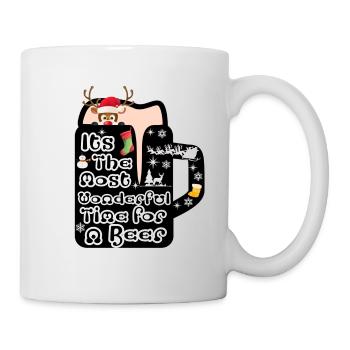 Weihnachten Weihnachten Weihnachten Weihnachten Weihnachten - Tasse - Weiß - Rechts