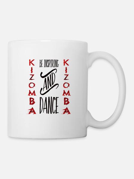 Be inspired / Kizomba Design # 1 - Mug - white