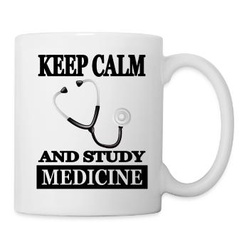Studying medicine medicine studying doctor gift - Mug - white - Right