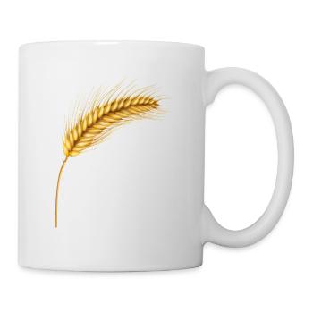 Ehrenmann Ähre witzig Geschenkidee - Tasse - Weiß - Rechts