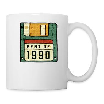 Le meilleur de l'idée de cadeau d'anniversaire de 1990 - Mug blanc - blanc - Droite
