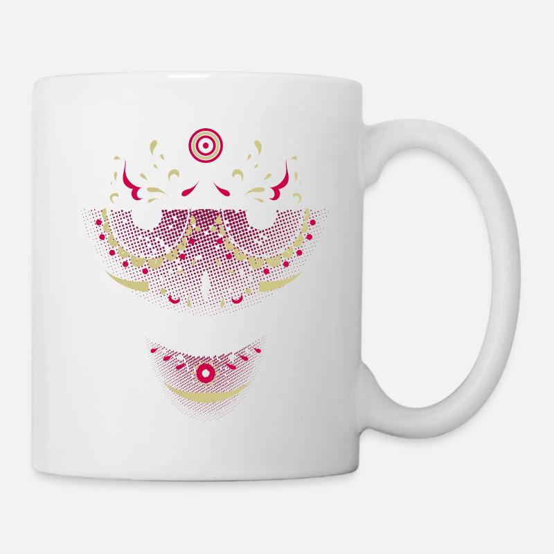 Skull Smiling - Mug - white