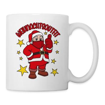 Weihnachtsoutfit 2021 - Tasse - Weiß - Rechts