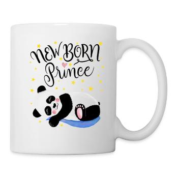 Newborn Prince: Baby Panda - Mug - white - Right