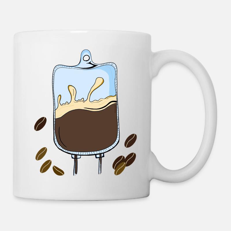 L'amour du café - Mug blanc - blanc