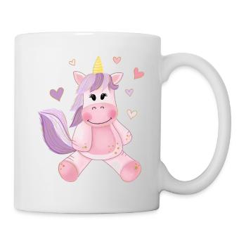 Einhorn - Tasse - Weiß - Rechts