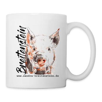 Porcin - Mug blanc - blanc - Droite