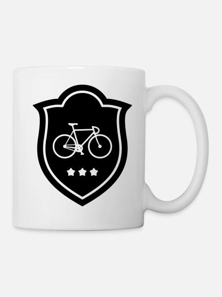 Cyclisme - Vélo - Mug blanc - blanc