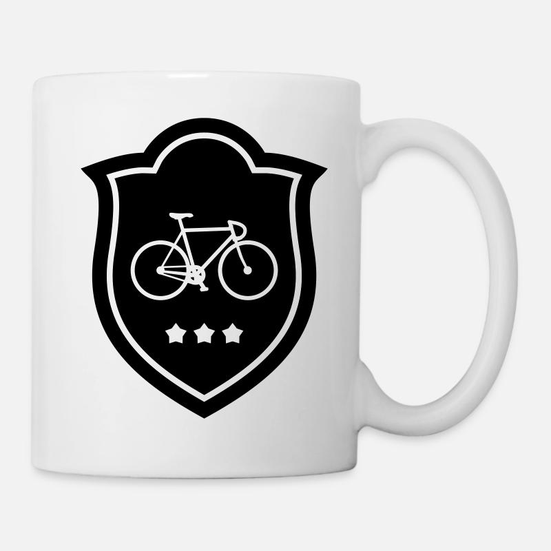 Cyclisme - Vélo - Mug blanc - blanc