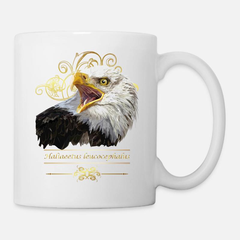 Aigle chauve - Mug blanc - blanc