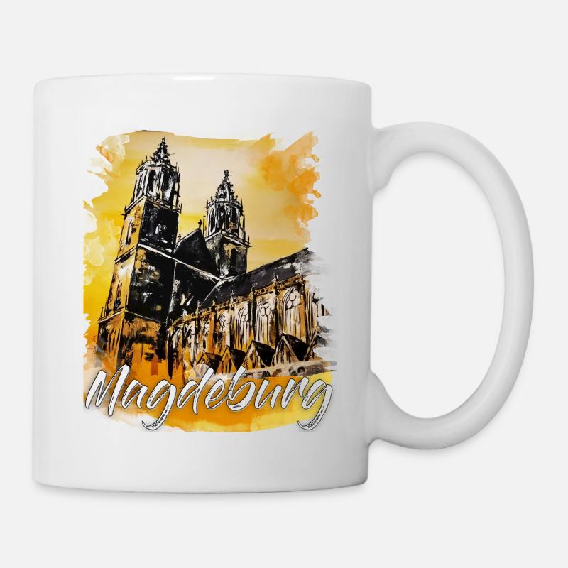 Magdeburg - Mug - white