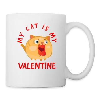 Valentinstag, Valentinstag, Valentinstag - Tasse - Weiß - Rechts