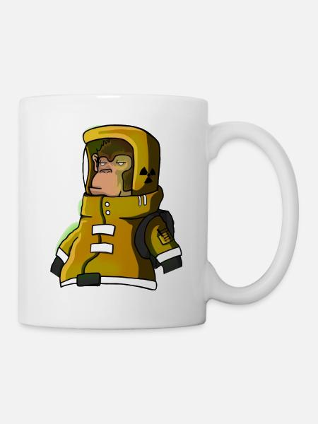 Monkeysta - Tasse - Weiß
