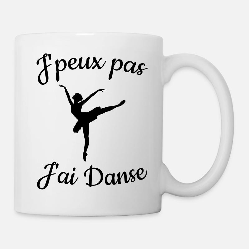 J'peux pas, j'ai danse - Mug blanc - blanc