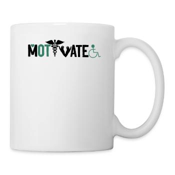 Ergotherapeut Motivate - Tasse - Weiß - Rechts