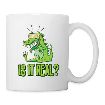 Réalité virtuelle - IS it real - Mug blanc - blanc - Droite