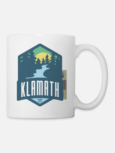Klamath National Forest - Tasse - Weiß