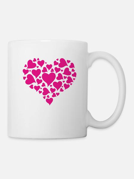 Valentine's day, Valentine's day, Valentine's day - Mug - white