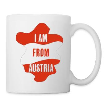 I am from AUSTRIA - Tasse - Weiß - Rechts