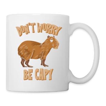 Motif Capibara pour rongeurs propriétaires de Capibara - Mug blanc - blanc - Droite
