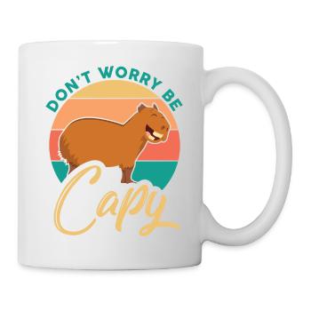 Capibara-owner mammal capibara motif - Mug - white - Right