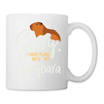 Motif Capibara pour les propriétaires de Capibara - Mug blanc - blanc - Droite