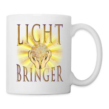 LICHTBRINGER - of light, light, glow - Mug - white - Right