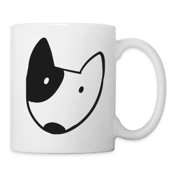 Hund - Tasse - Weiß - Rechts