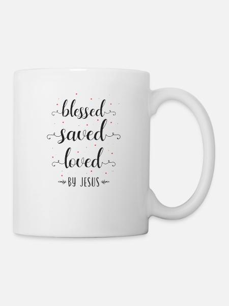 Christian bible verse religion - Mug - white