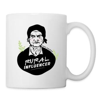 LÄNDLICHER EINFLUSS | 100% galizisch - Tasse - Weiß - Rechts
