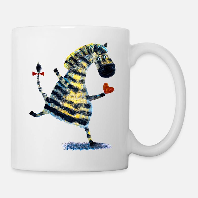 zebra - Mug - white