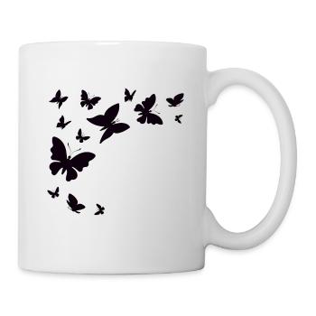 butterflies - Mug - white - Right