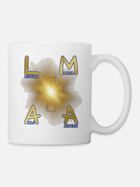 LMAA - luminaire plus que d'autres - Mug blanc - blanc