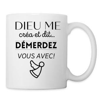 D - Mug blanc - blanc - Droite