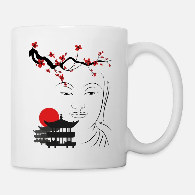 Bouddha - Mug blanc - blanc