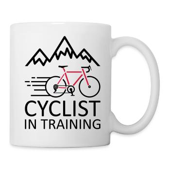 Cyclist In Training - Mug - white - Right