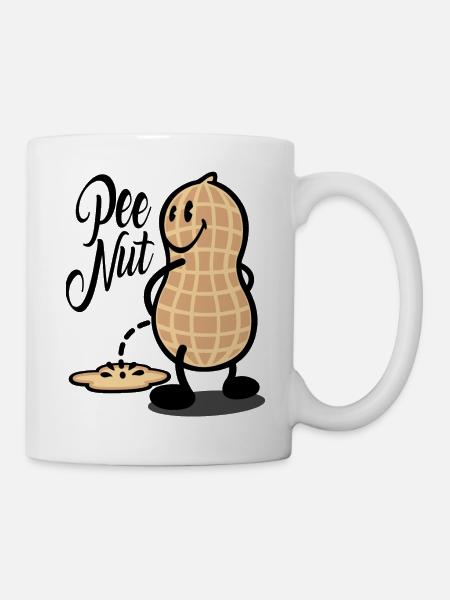 Pee-Nut - Mug blanc - blanc