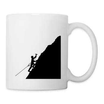 Mountains Alps Mountaineering - Mug - white - Right