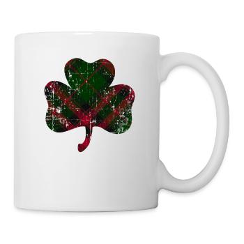 Love St Patrick’s day/ Boys Shamrock Vintage Gifts - Mug - white - Right