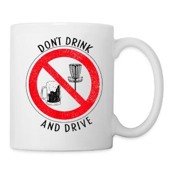 Disc Golf Funny Gift Frisbee Golf - Mug blanc - blanc - Droite