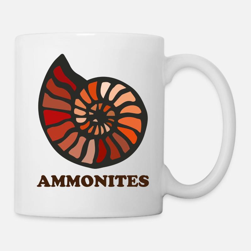 Ammonites - Mug - white